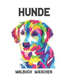 Malbuch M�dchen Hunde