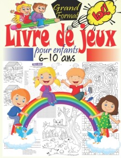 Livre de jeux pour enfants 6-10 ans