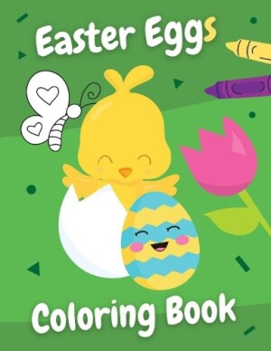 Easter Eggs Coloring Book