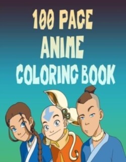 100 Page Anime Coloring Book