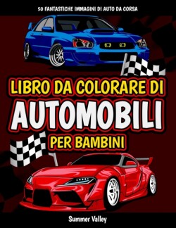 Libro da Colorare di Automobili per Bambini