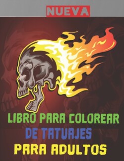 Libro para colorear de tatuajes para adultos