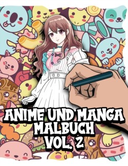 Anime und Manga Malbuch Vol. 2