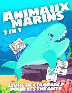 Animaux Marins Livre de Coloriage pour les Enfants