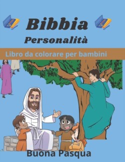 Bibbia Personalita Libro da colorare per bambini