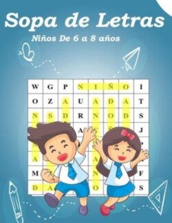 Sopa de Letras Niños De 6 a 8 años