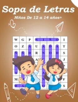 Sopa de Letras Niños De 12 a 14 años+