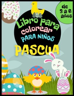 Libro de colorear de Pascua para niños de 3 a 6 años