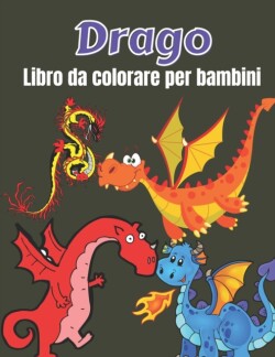 Drago Libro da colorare per bambini