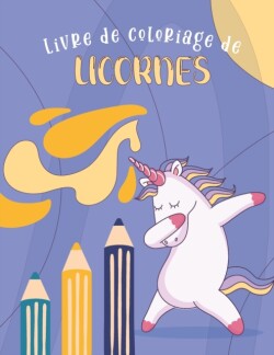 Livre de coloriage de licornes