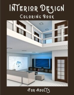 Interior Design Coloring Book For Adults